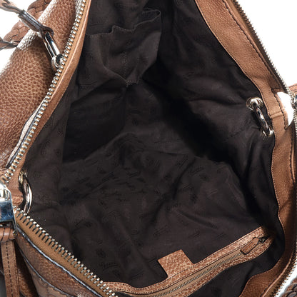 Gucci Leather Medium Bamboo Bar Tote Brown 5 of 7