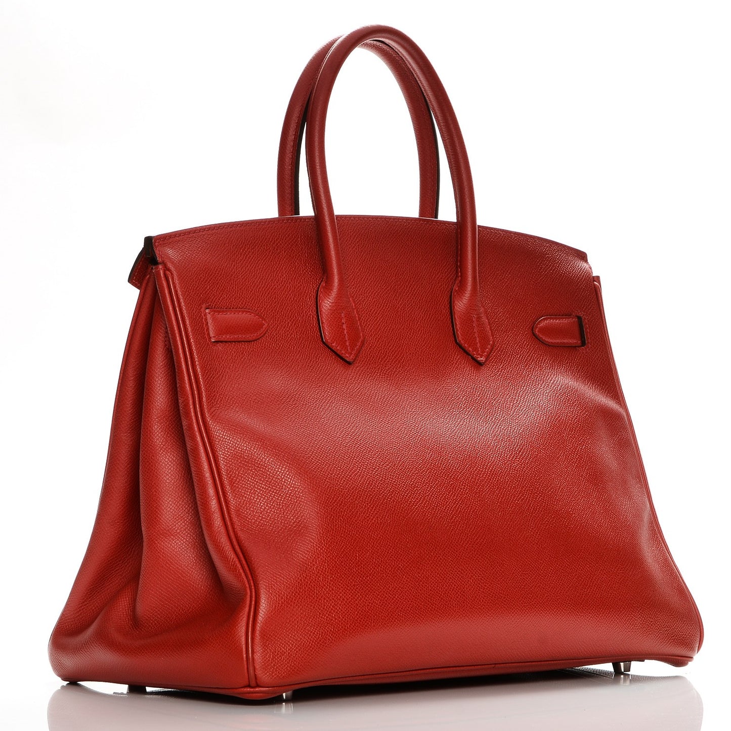 Epsom Birkin 35 Rouge Casaque