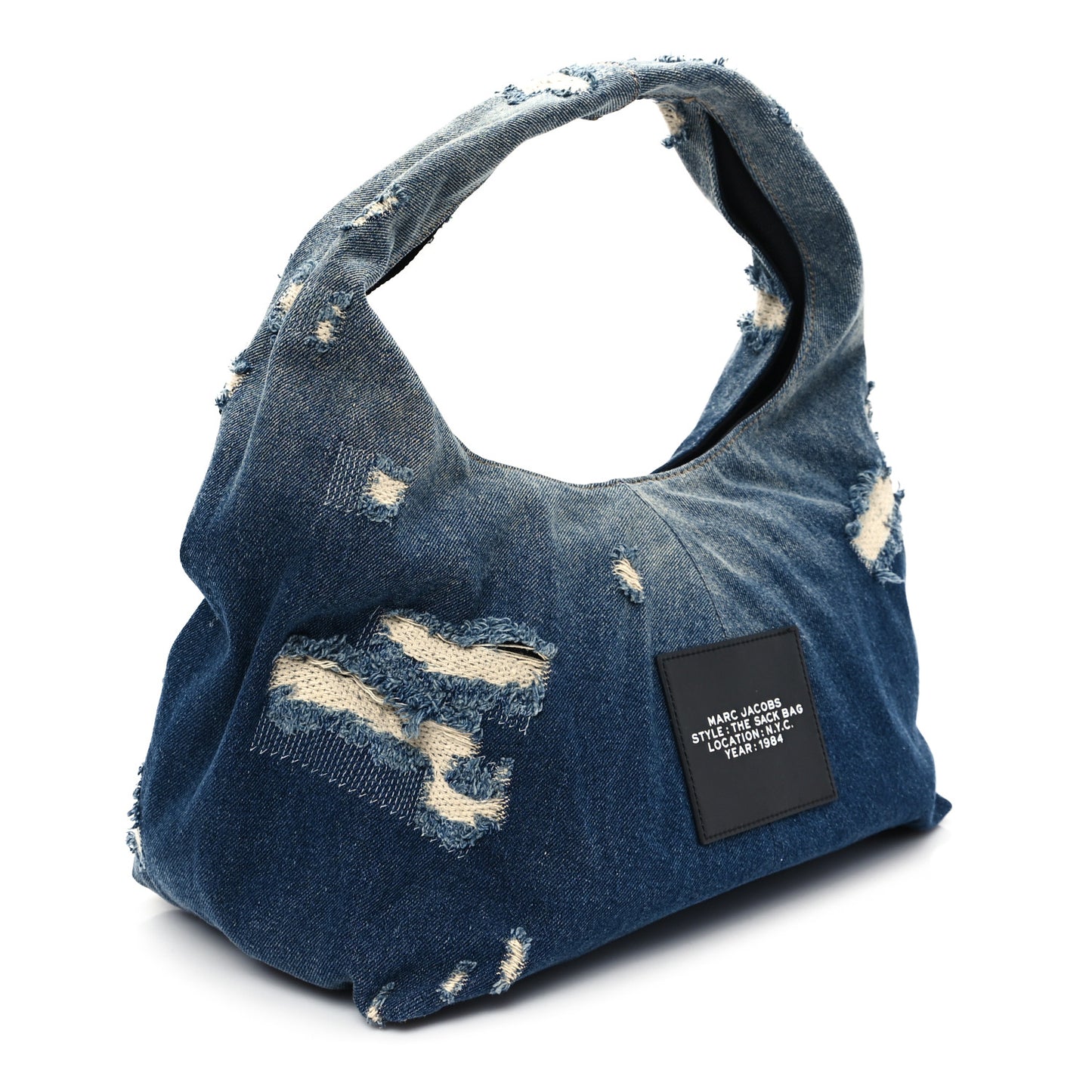 Denim Medium The Sack Bag Punk Indigo