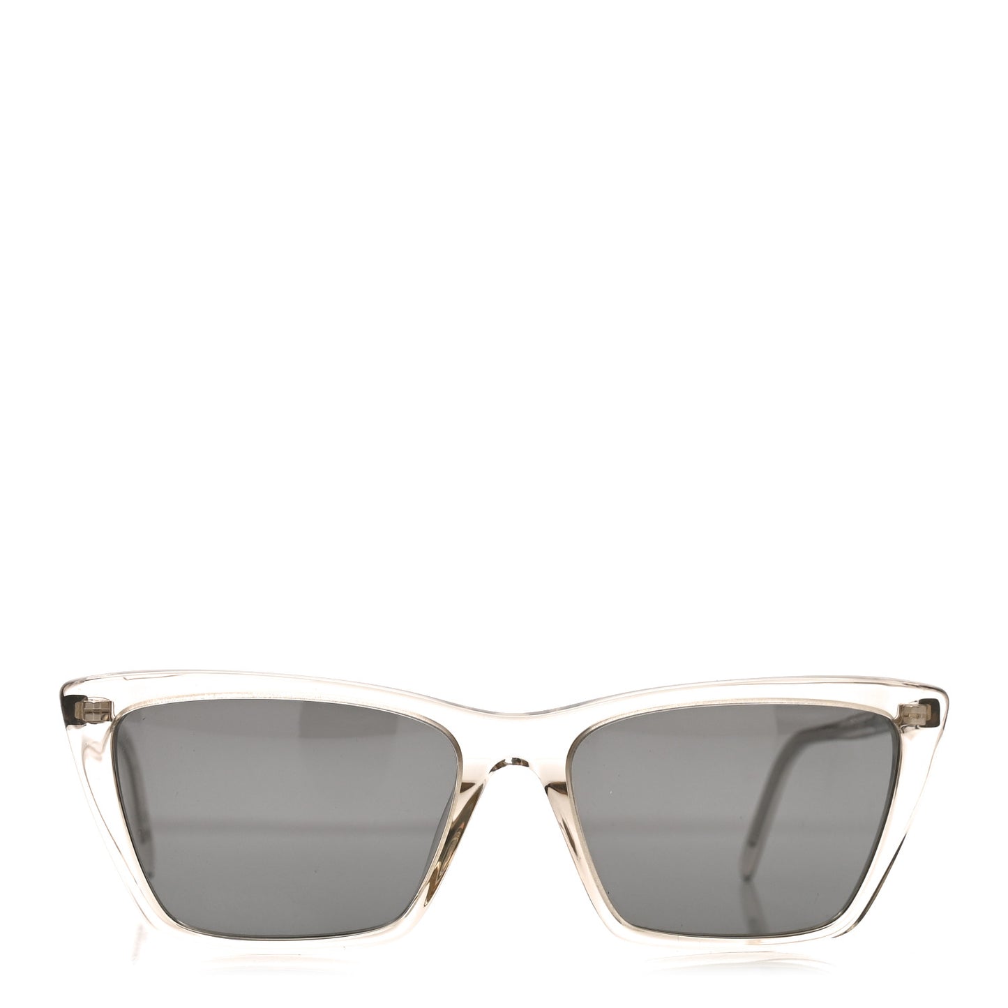 Acetate Cat Eye Mica Thin SL 737 Sunglasses Translucent Beige
