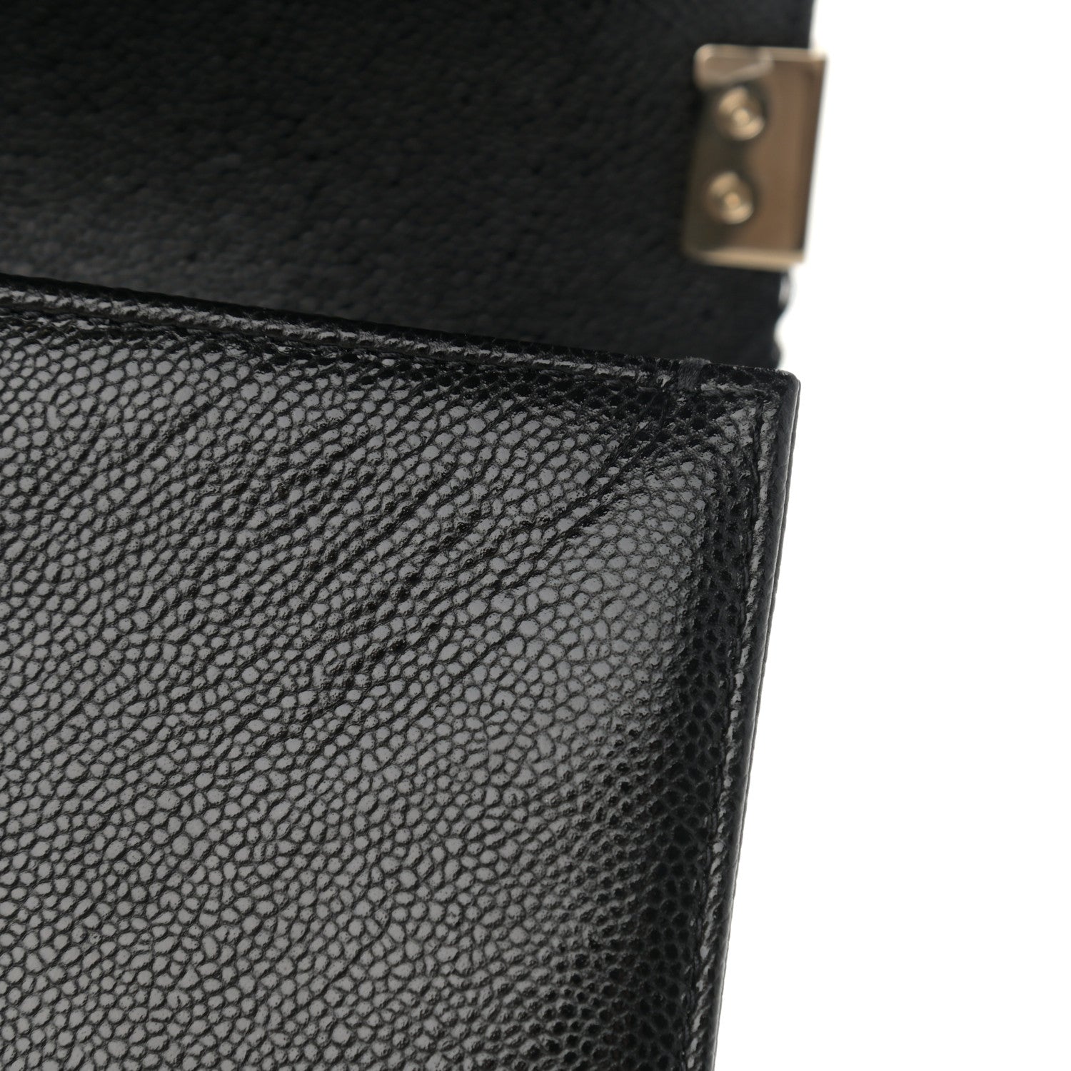 Chanel Caviar Chevron Quilted Medium Boy Flap Black 11 of 12