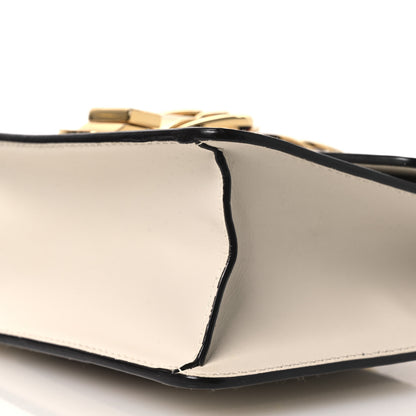Gucci Calfskin Mini Sylvie Chain Shoulder Bag White 10 of 13