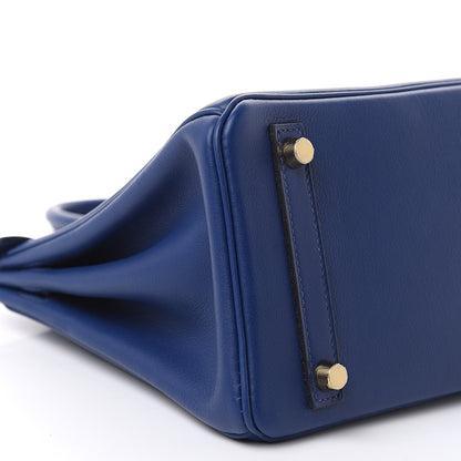 Hermes Swift Birkin 25 Bleu Saphir 25 of 30