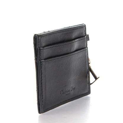 Christian Dior Lambskin Cannage Lady Dior Card Holder Black 3 of 7