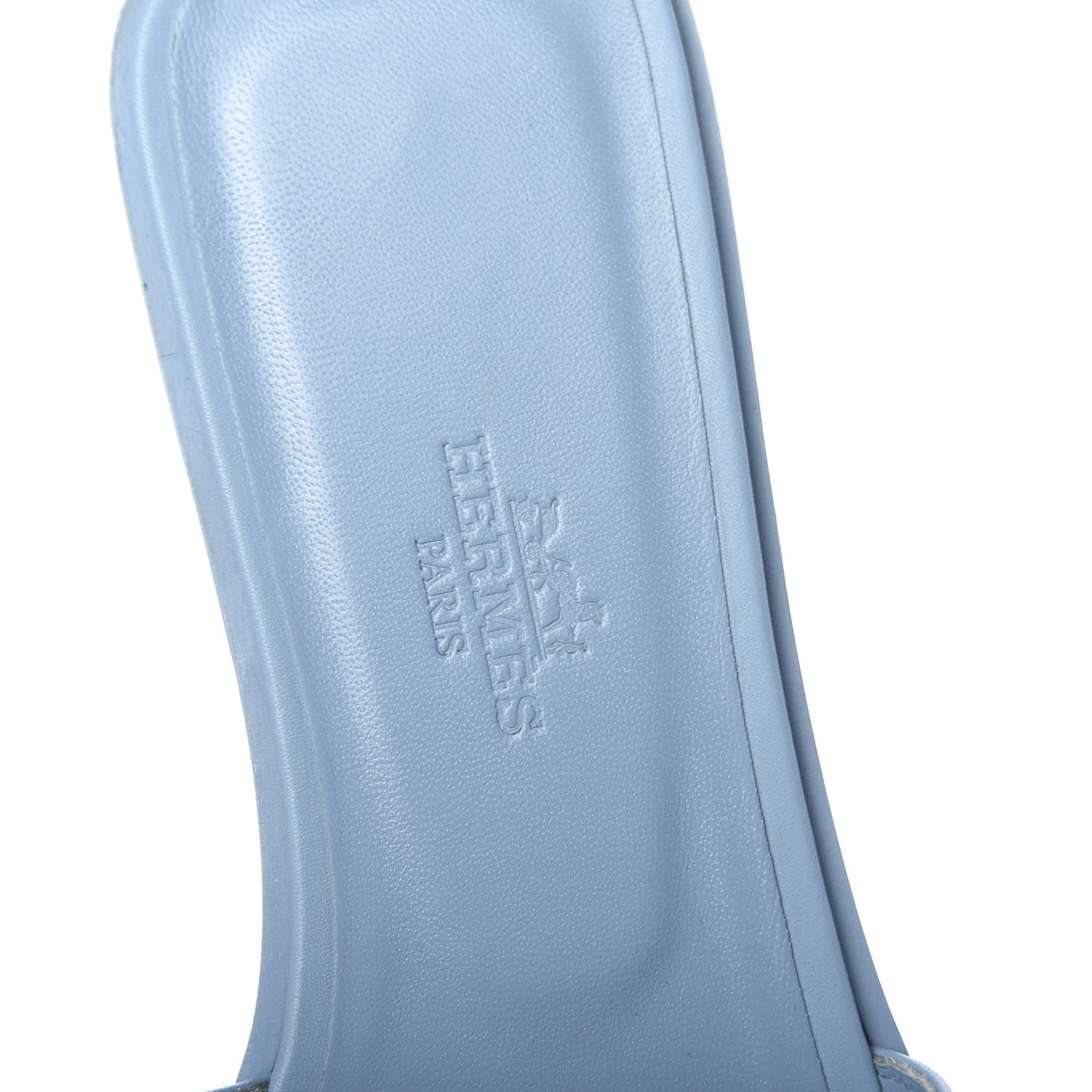 Calfskin Oran Sandals 36 Bleu Dorset