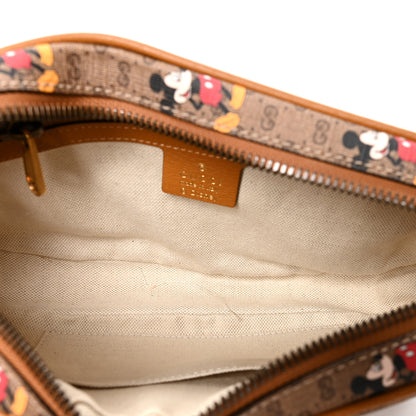 Gucci X DISNEY Mini Vintage GG Supreme Monogram Mickey Mouse Small Belt Bag 85 34 Beige Vintage Sun Oil 5 of 11