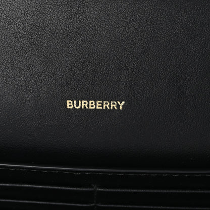 Burberry E-Canvas Icon Stripe Hannah Wallet With Detachable Strap Archive Beige Black 7 of 9