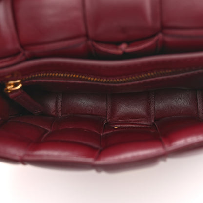 Bottega Veneta Nappa Maxi Intreccio Small Padded Cassette Crossbody Bag Barolo 5 of 10