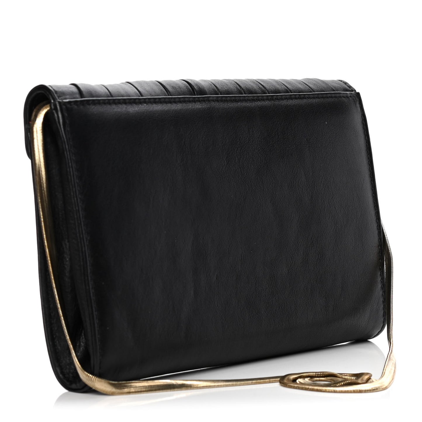 Calfskin Brooklin Clutch Black