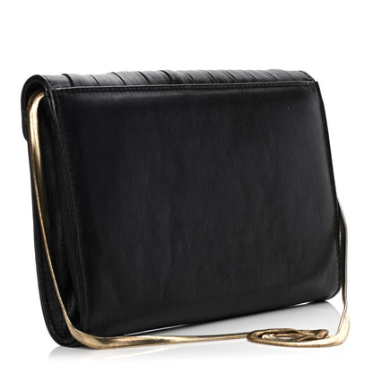 Christian Louboutin Calfskin Brooklin Clutch Black 2 of 7