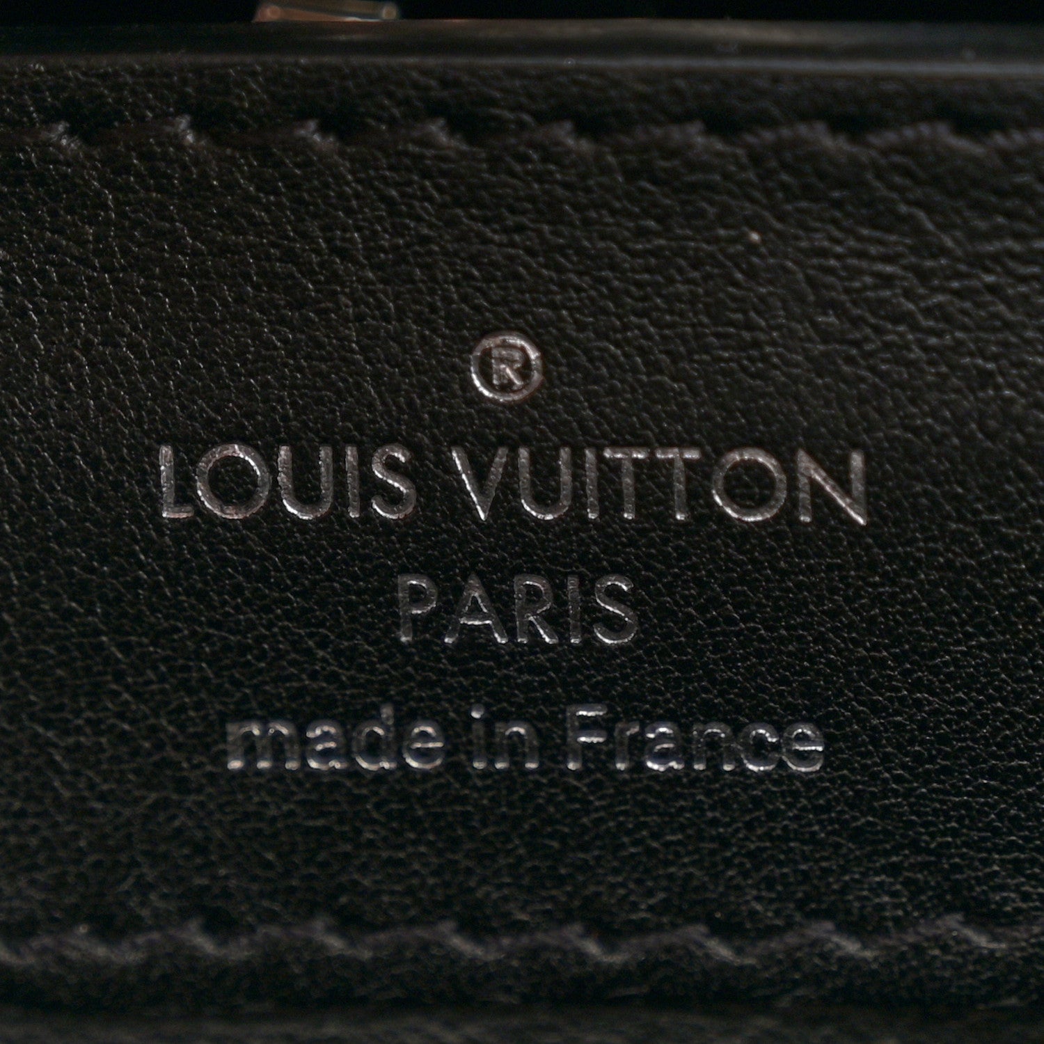 Louis Vuitton Smooth Calfskin Crystal Flowers Capucines BB Black 6 of 10
