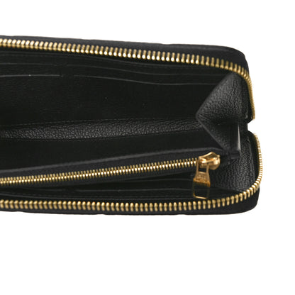 Louis Vuitton Empreinte Clemence Wallet Black 5 of 9