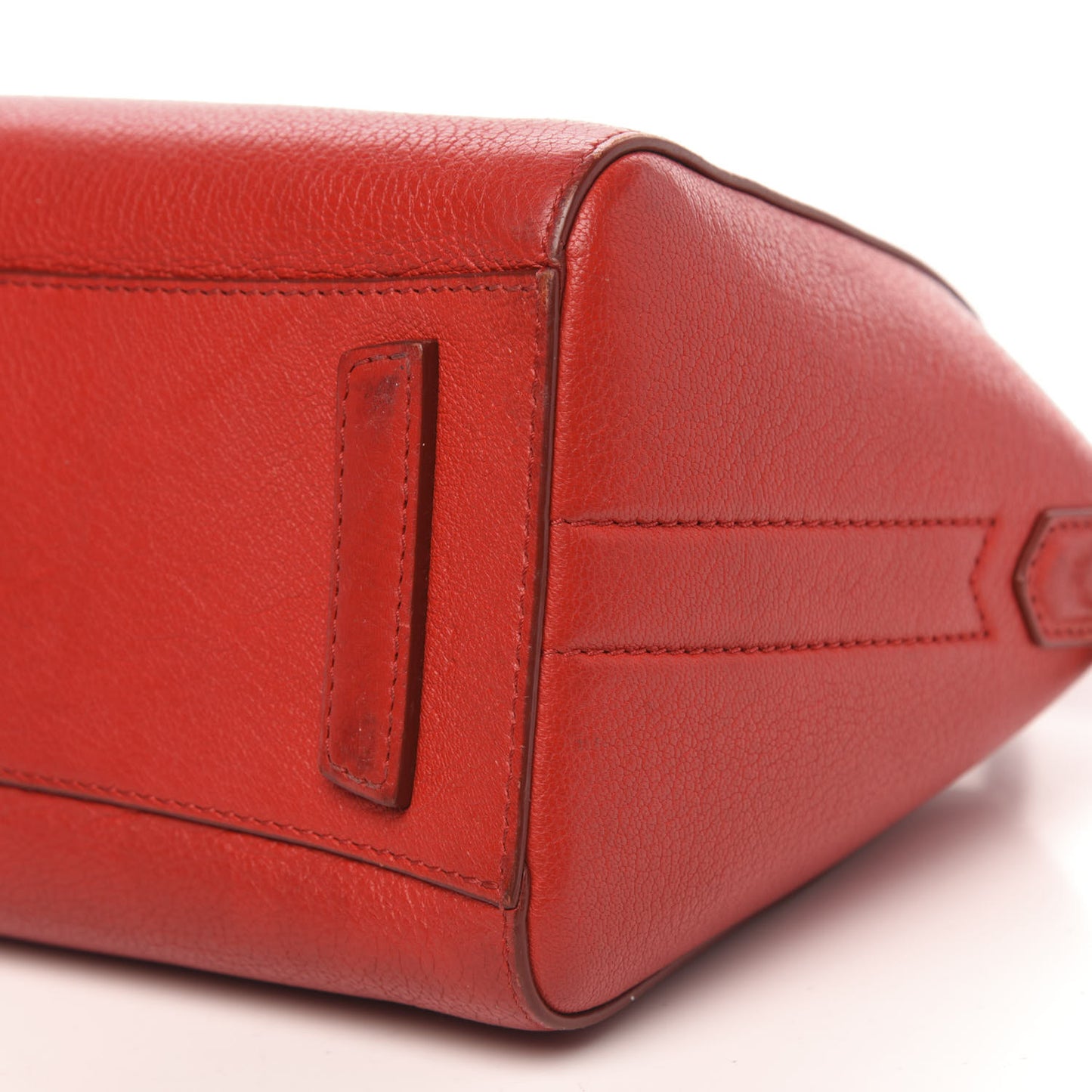 Sugar Goatskin Mini Antigona Medium Red