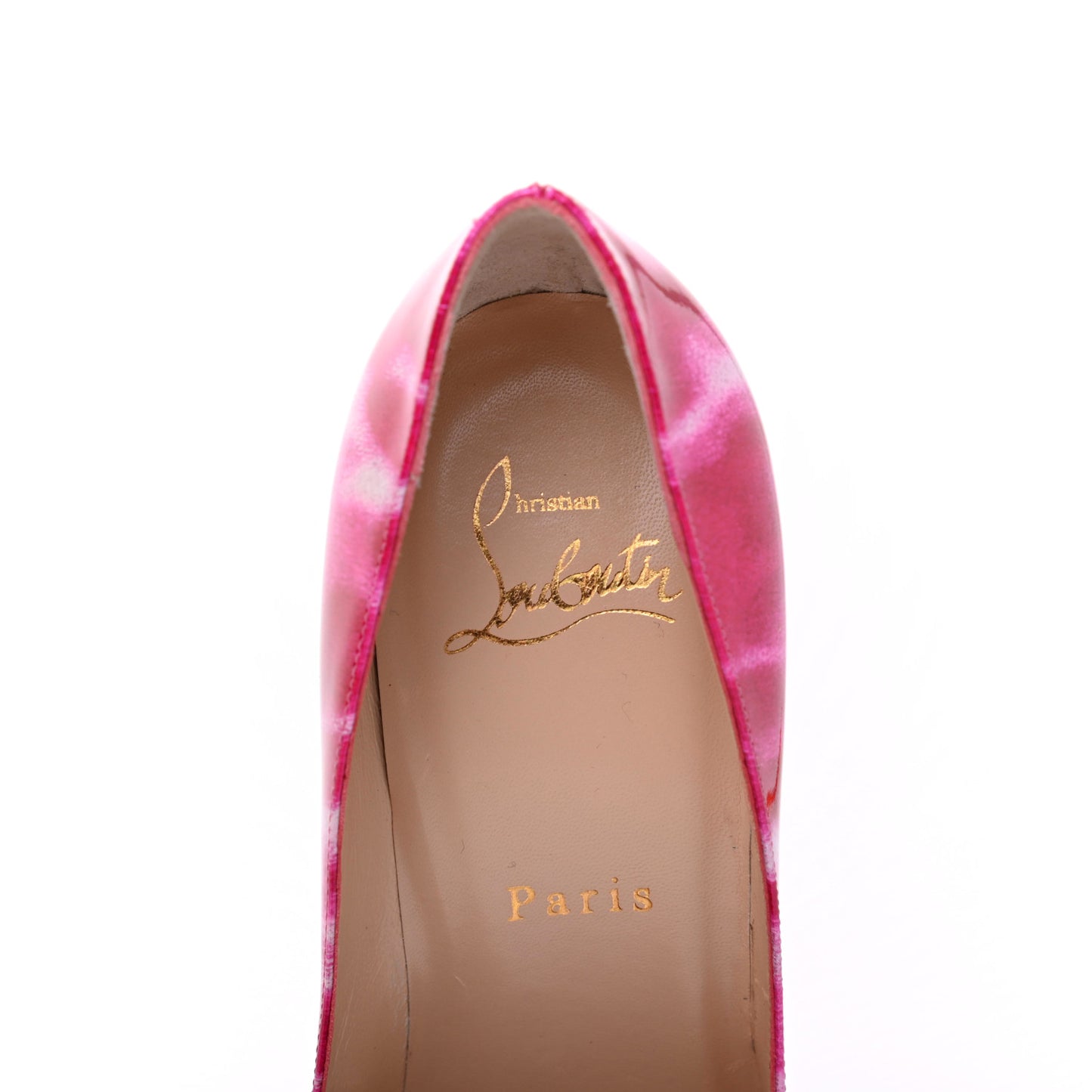 Patent Glittart Pigalle Follies 100 Pumps 36 Shocking Pink