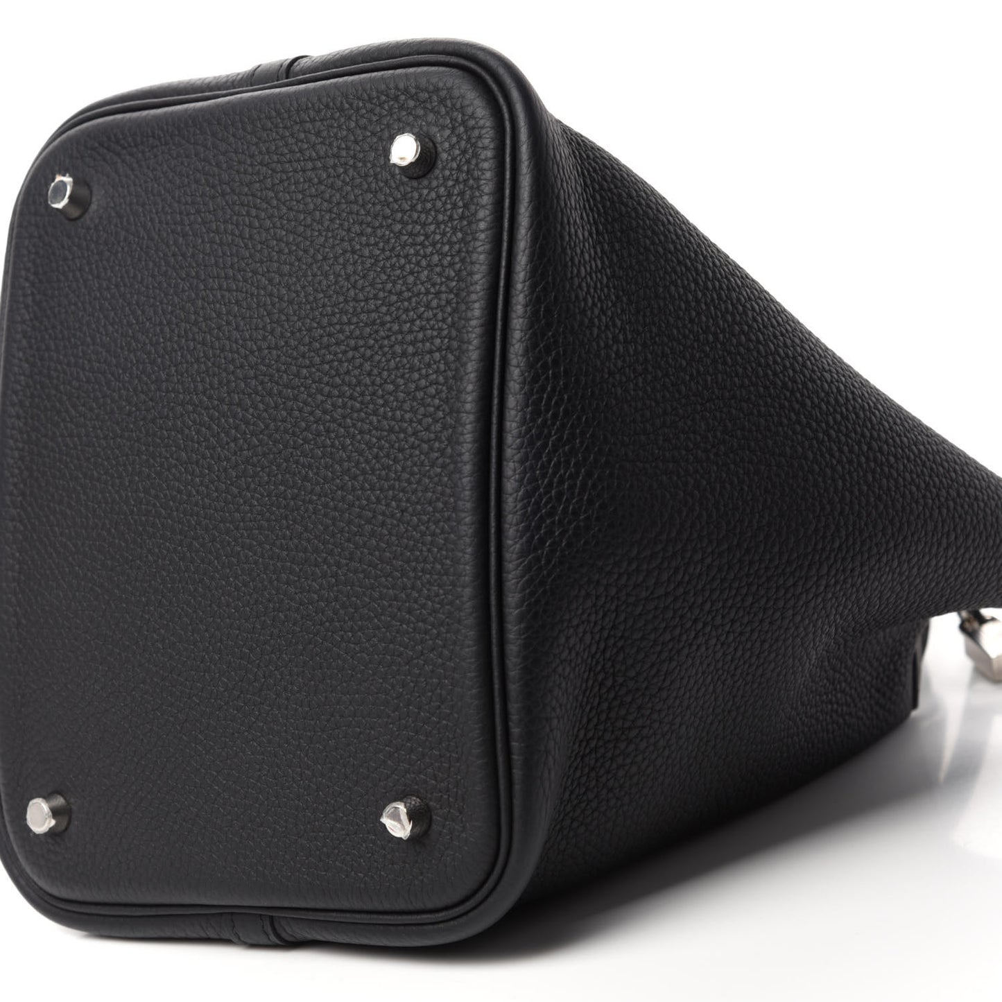 Taurillon Clemence Picotin Lock 22 MM Black