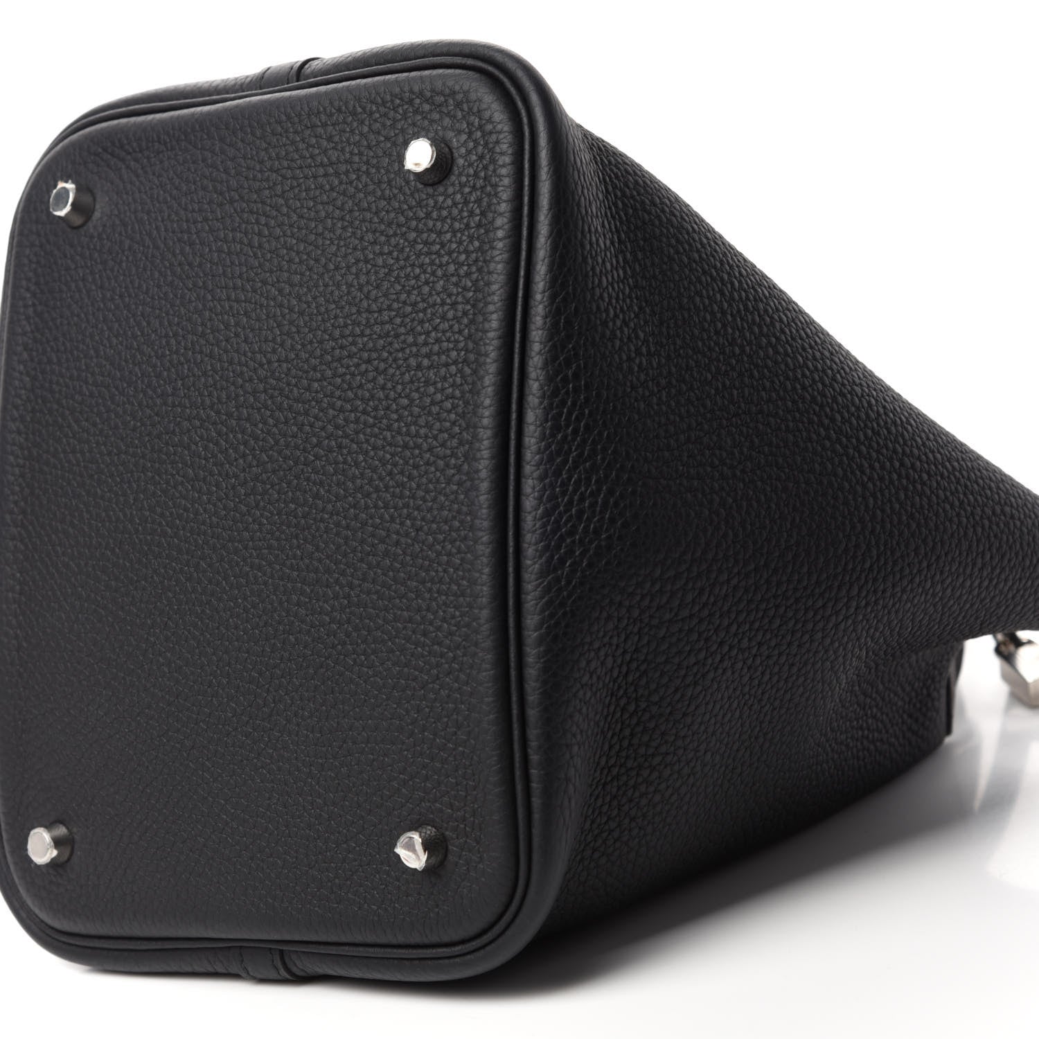Hermes Taurillon Clemence Picotin Lock 22 MM Black 7 of 11