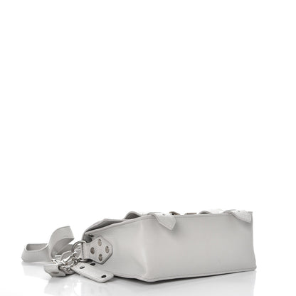 Proenza Schouler Lambskin PS1 Mini Pouch Messenger Pale Steel 5 of 8