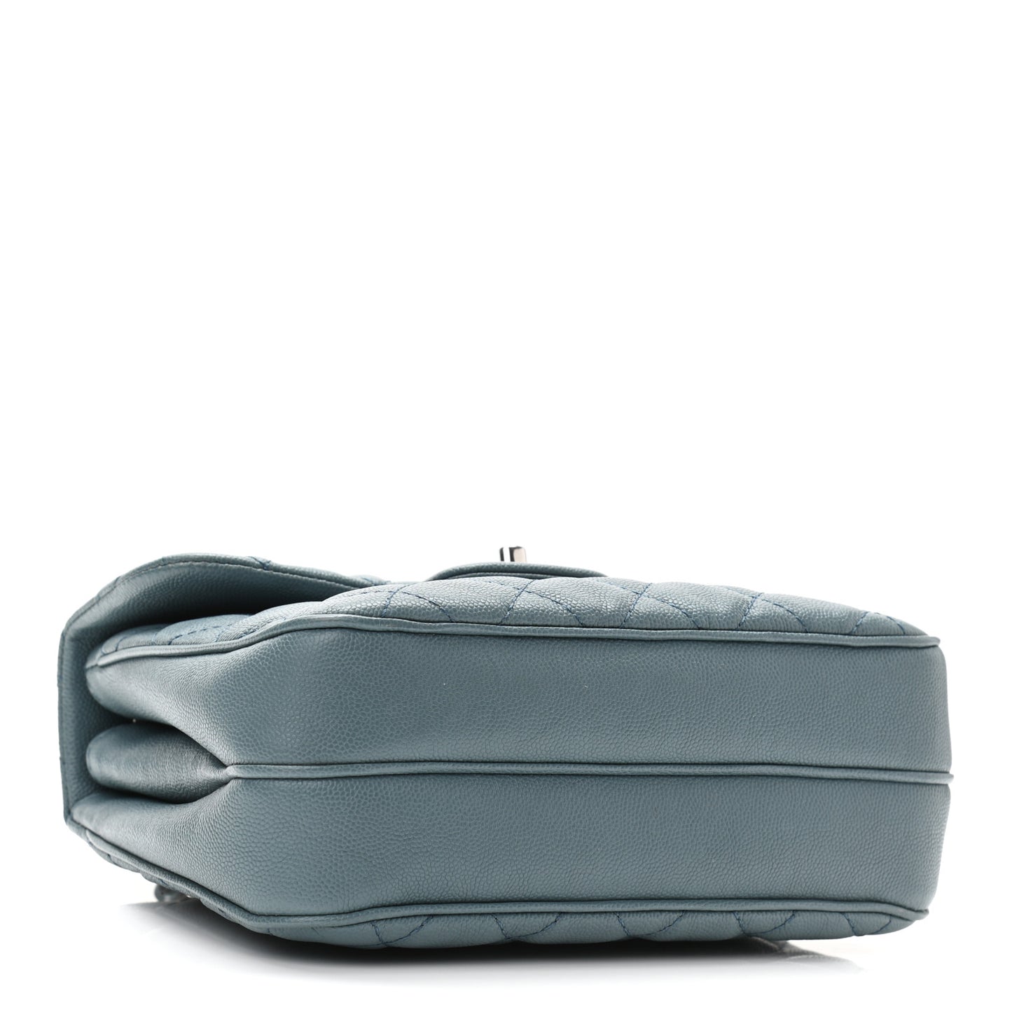 Caviar Quilted Medium Urban Companion Flap Blue
