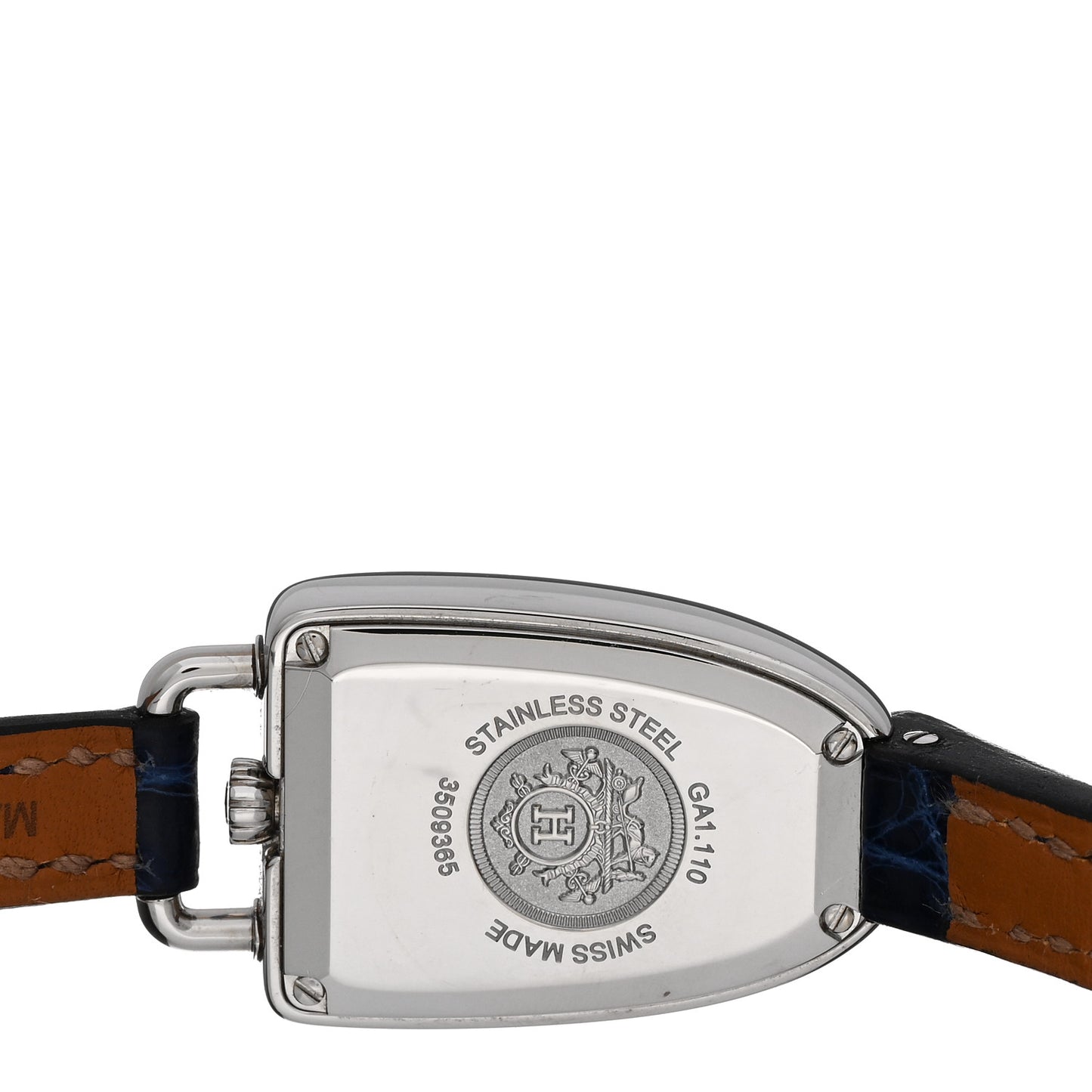 Stainless Steel Alligator 26mm Galop Quartz Watch Bleu Saphir