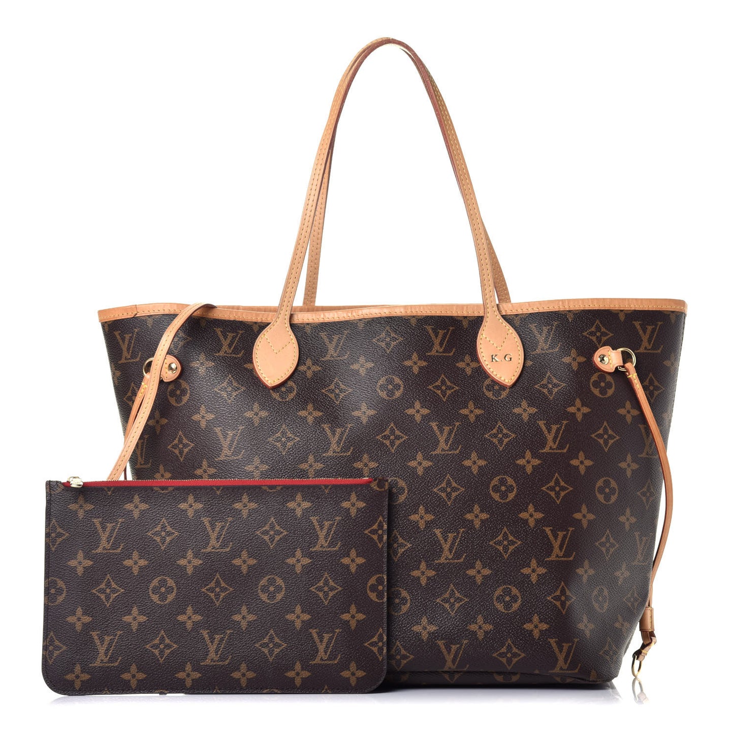 Monogram Neo Neverfull MM Cherry