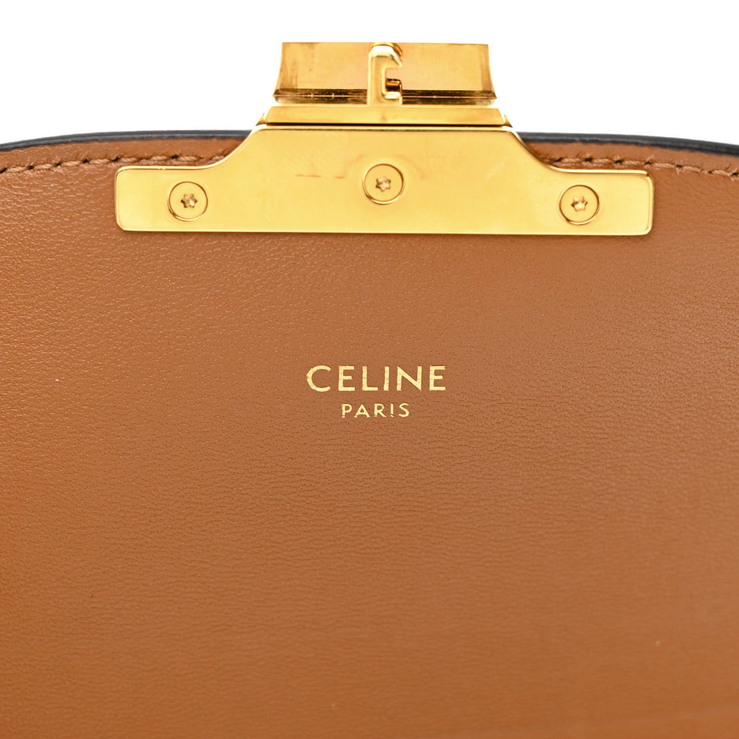 Textile Natural Calfskin Teen Triomphe White Tan