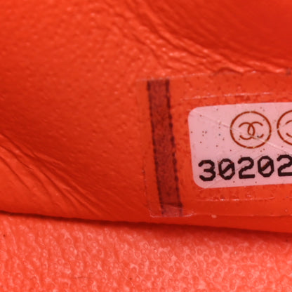 Chanel Lambskin Quilted Mini Square Flap Light Orange 7 of 13