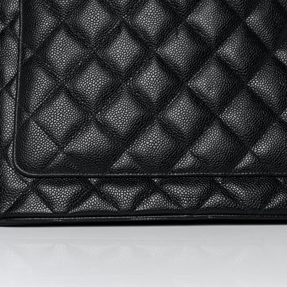 Chanel Caviar Quilted Medallion Tote Black 13 of 14