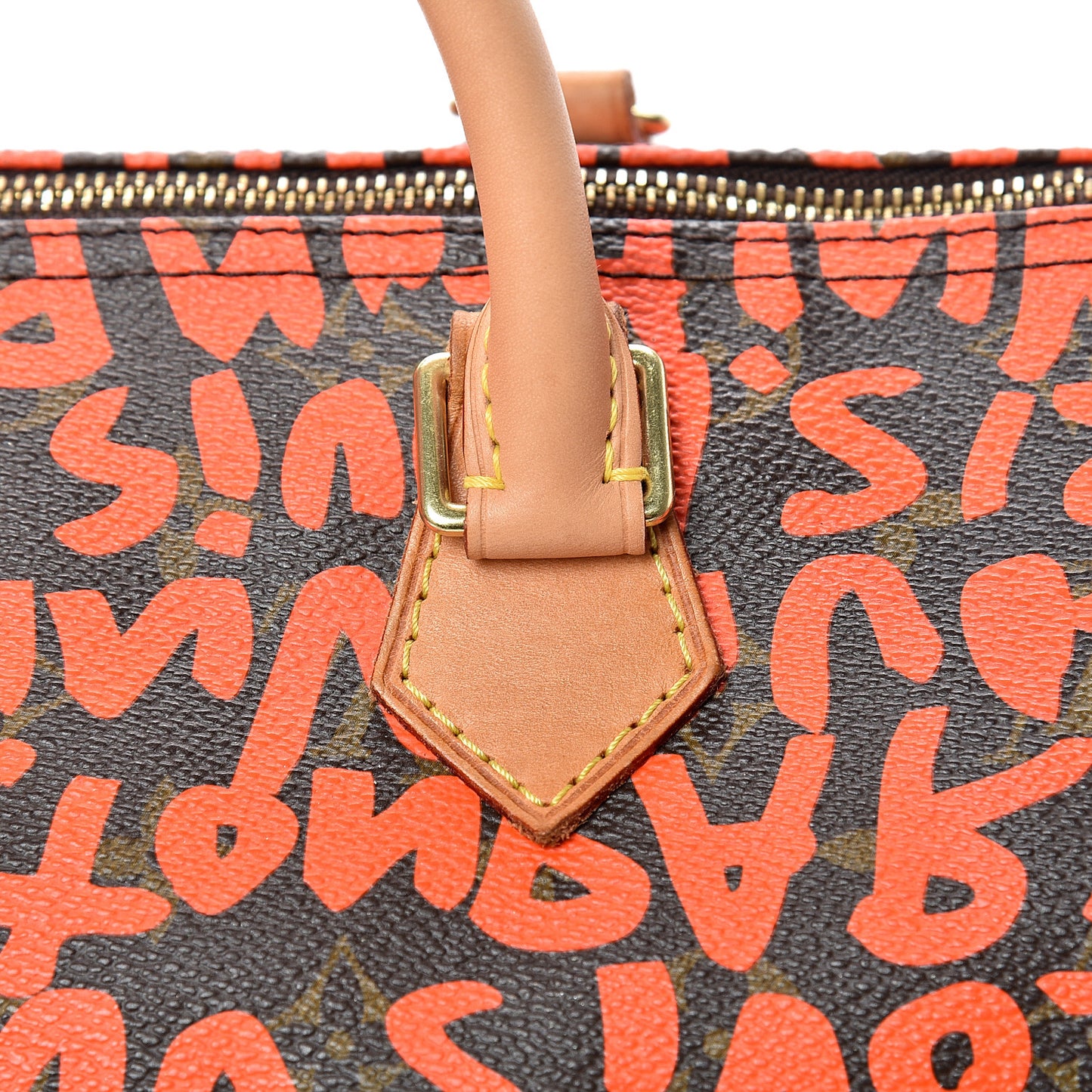 Monogram Graffiti Speedy 30 Orange
