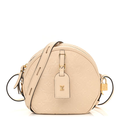 Louis Vuitton Empreinte Boite Chapeau Souple MM Creme 1 of 10