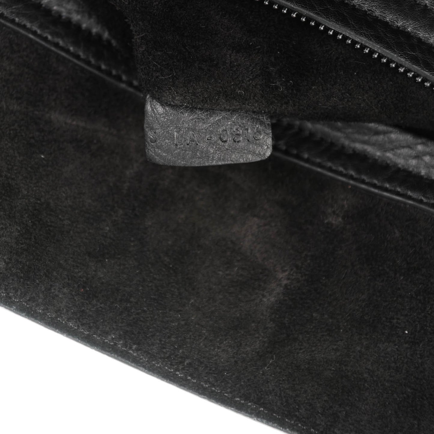 Supple Calfskin Medium Phantom Luggage Black