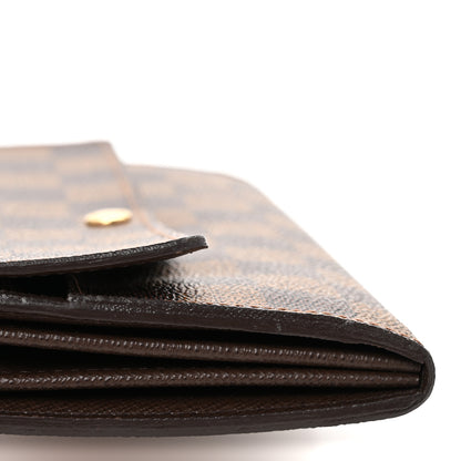 Louis Vuitton Damier Ebene Sarah Wallet 9 of 9