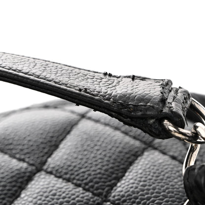 Chanel Caviar Quilted Grand Shopping Tote GST Black 13 of 14