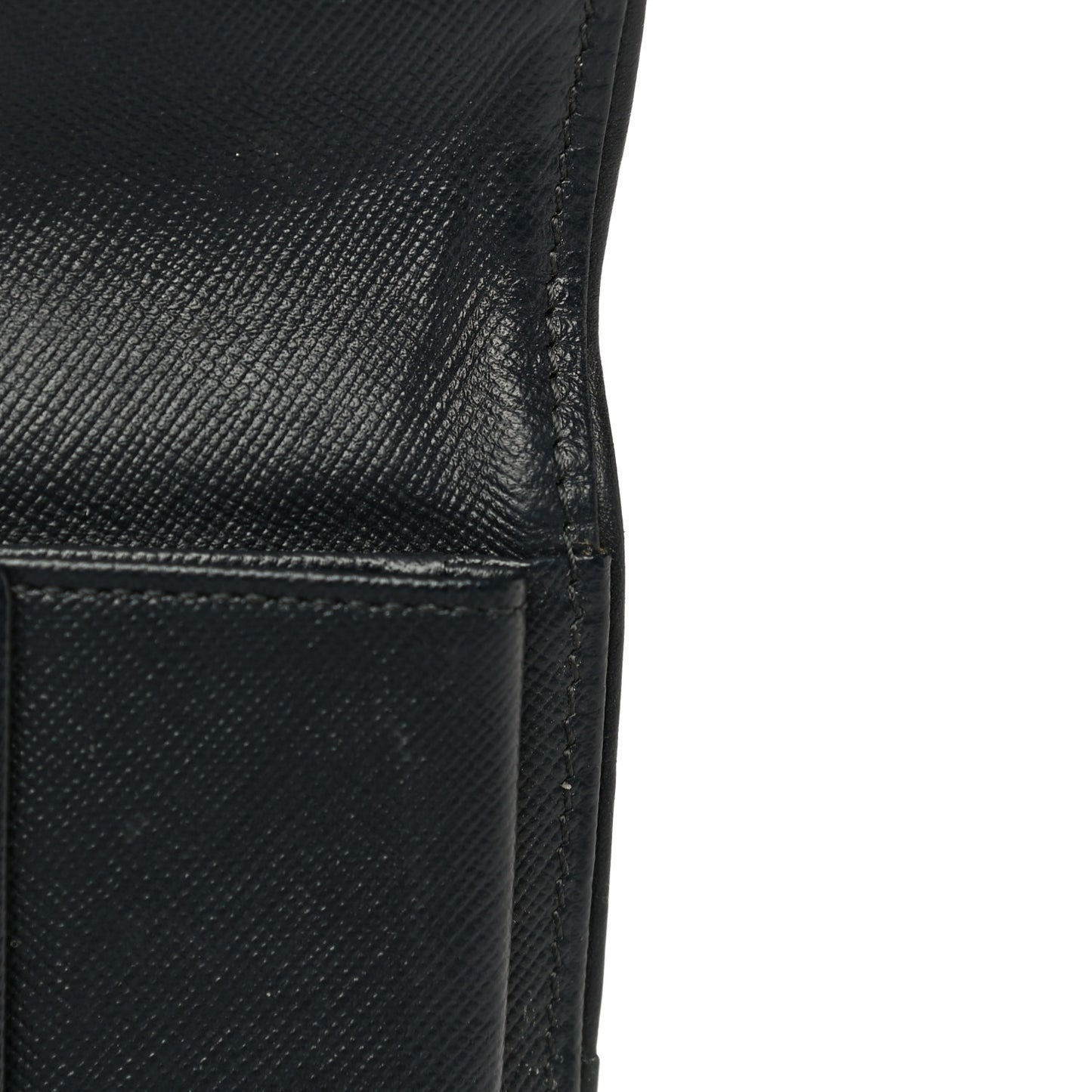 Mini Monogram Compact Wallet Blue