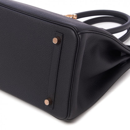 Hermes Togo Birkin 30 Black 8 of 37