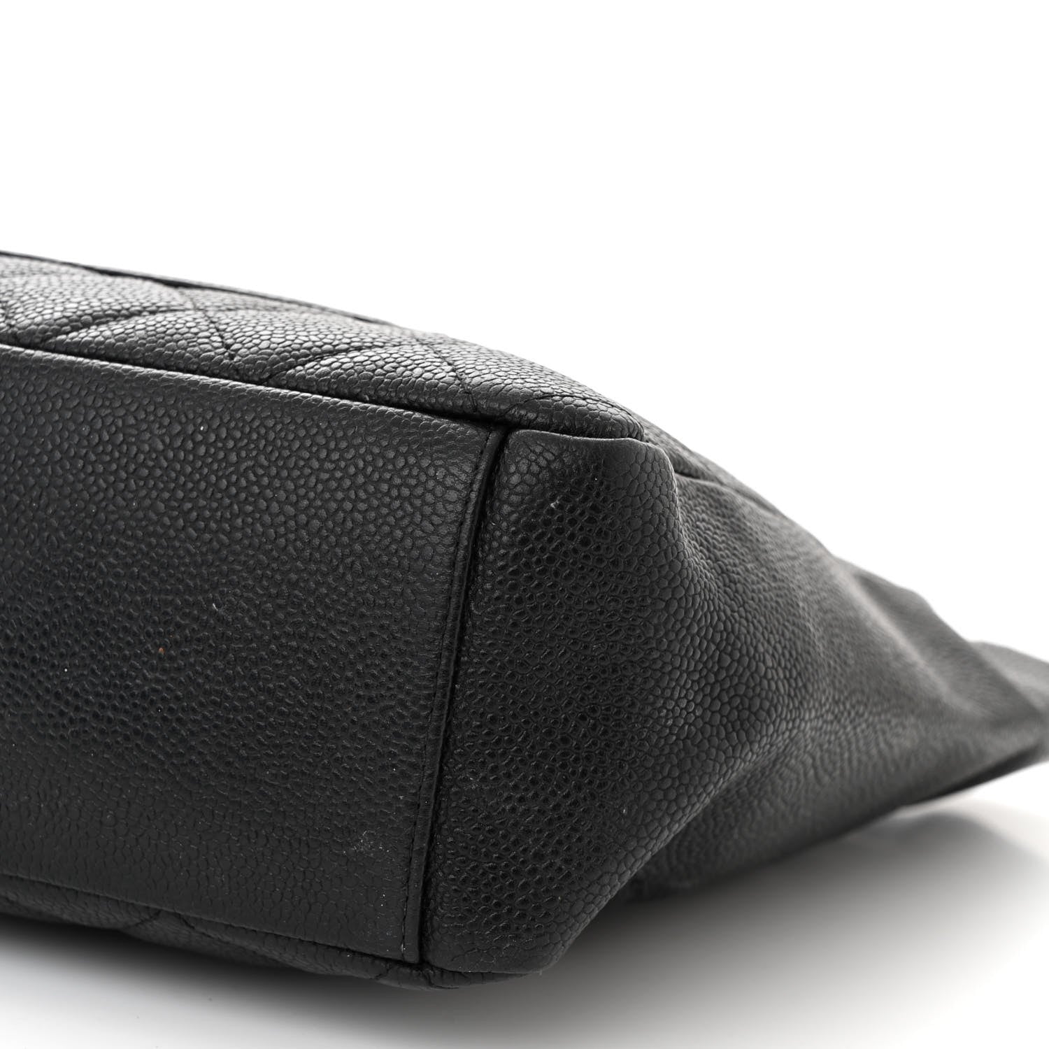 Chanel Caviar Quilted Petit Shopping Tote PST Black 10 of 17