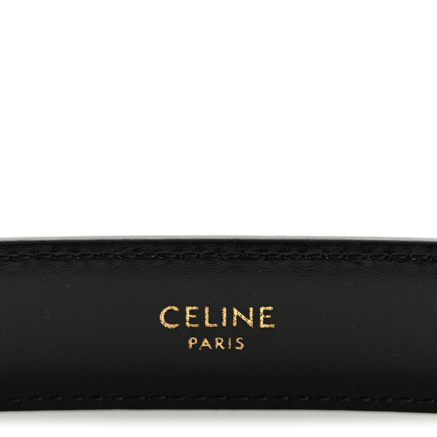 Box Calfskin 25mm Cintura Belt 80 32 Black