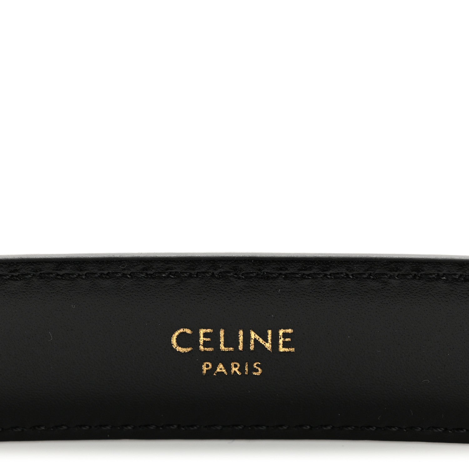 Celine Box Calfskin 25mm Cintura Belt 80 32 Black 5 of 7