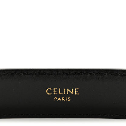 Celine Box Calfskin 25mm Cintura Belt 80 32 Black 5 of 7