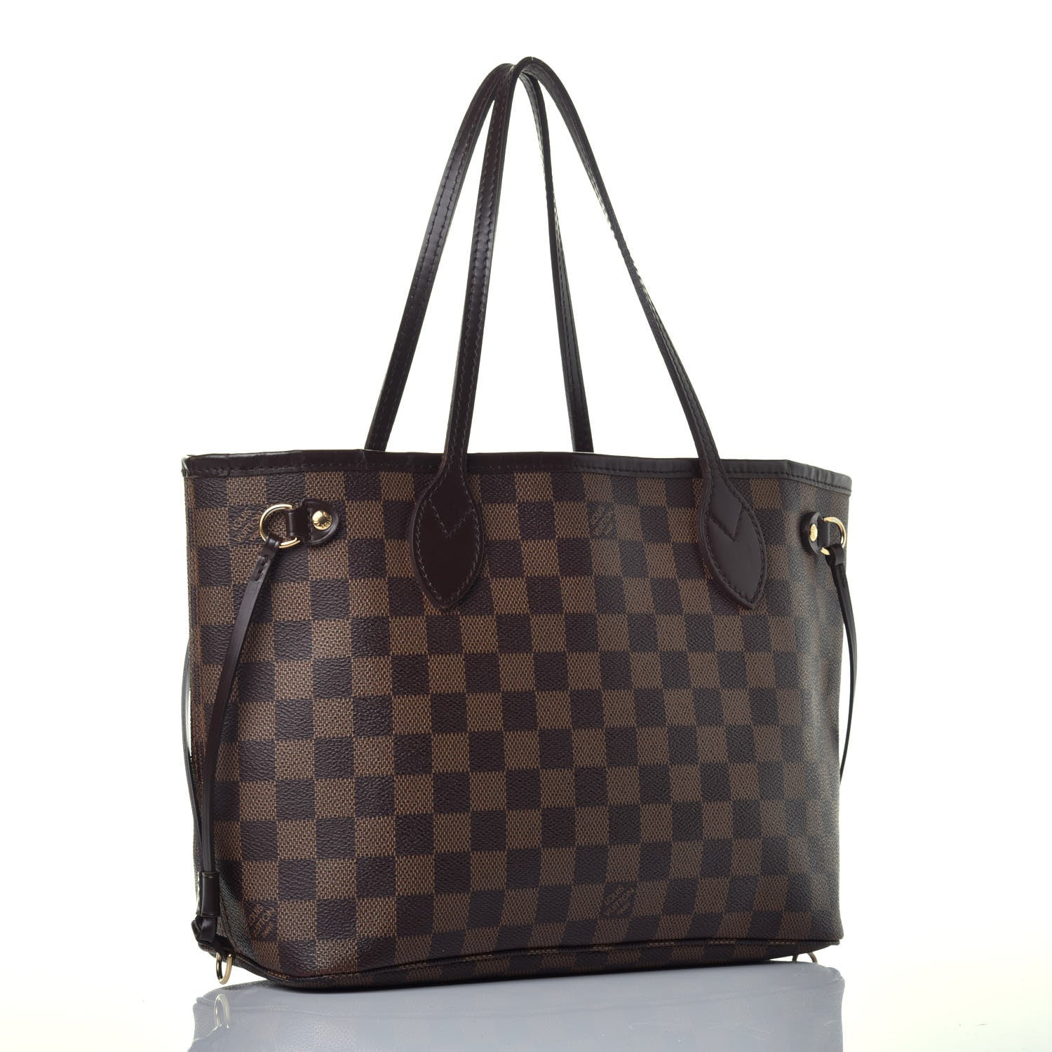 Louis Vuitton Damier Ebene Neverfull PM 3 of 9