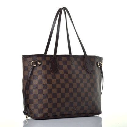 Louis Vuitton Damier Ebene Neverfull PM 3 of 9