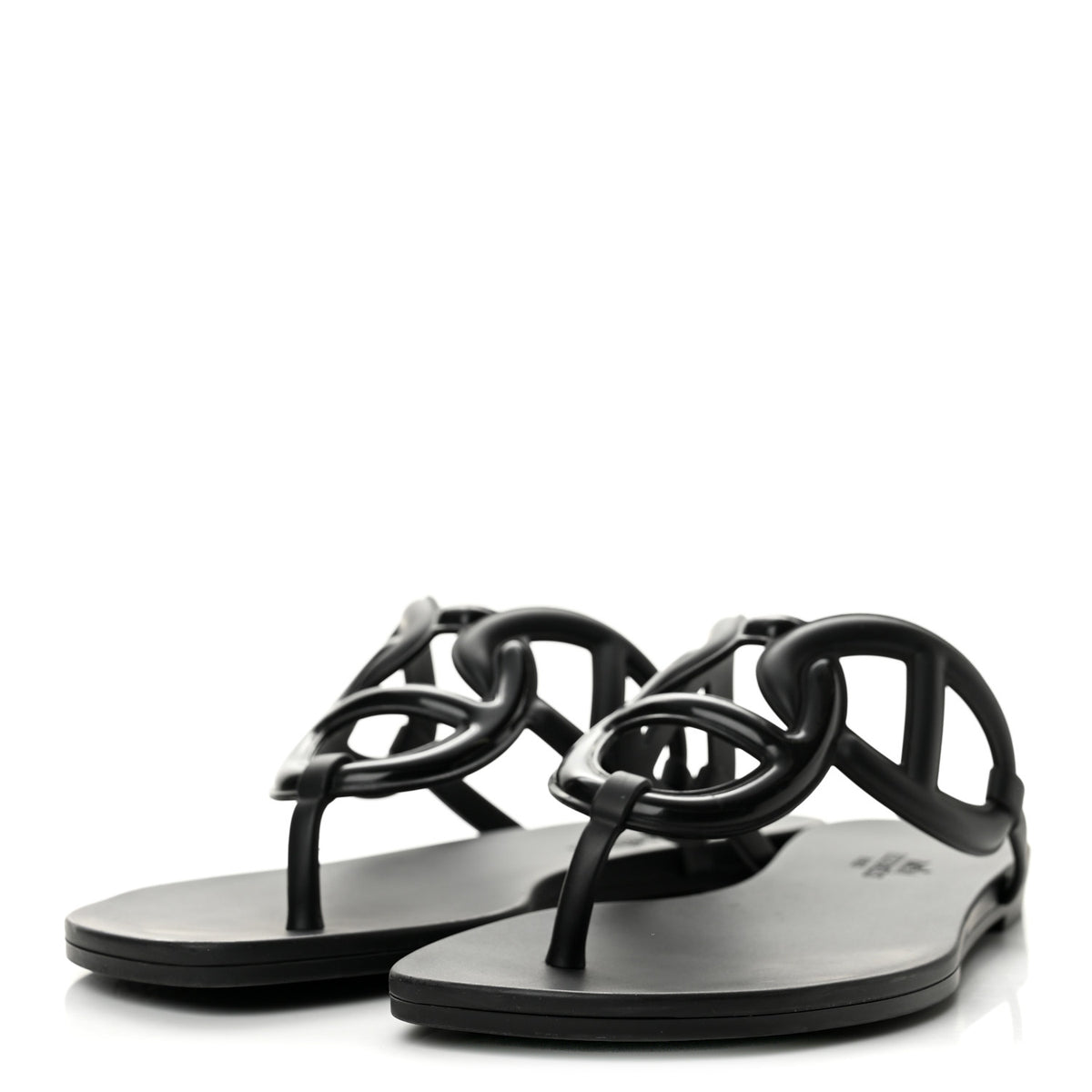 Rubber Womens Egerie Sandals 36 Black
