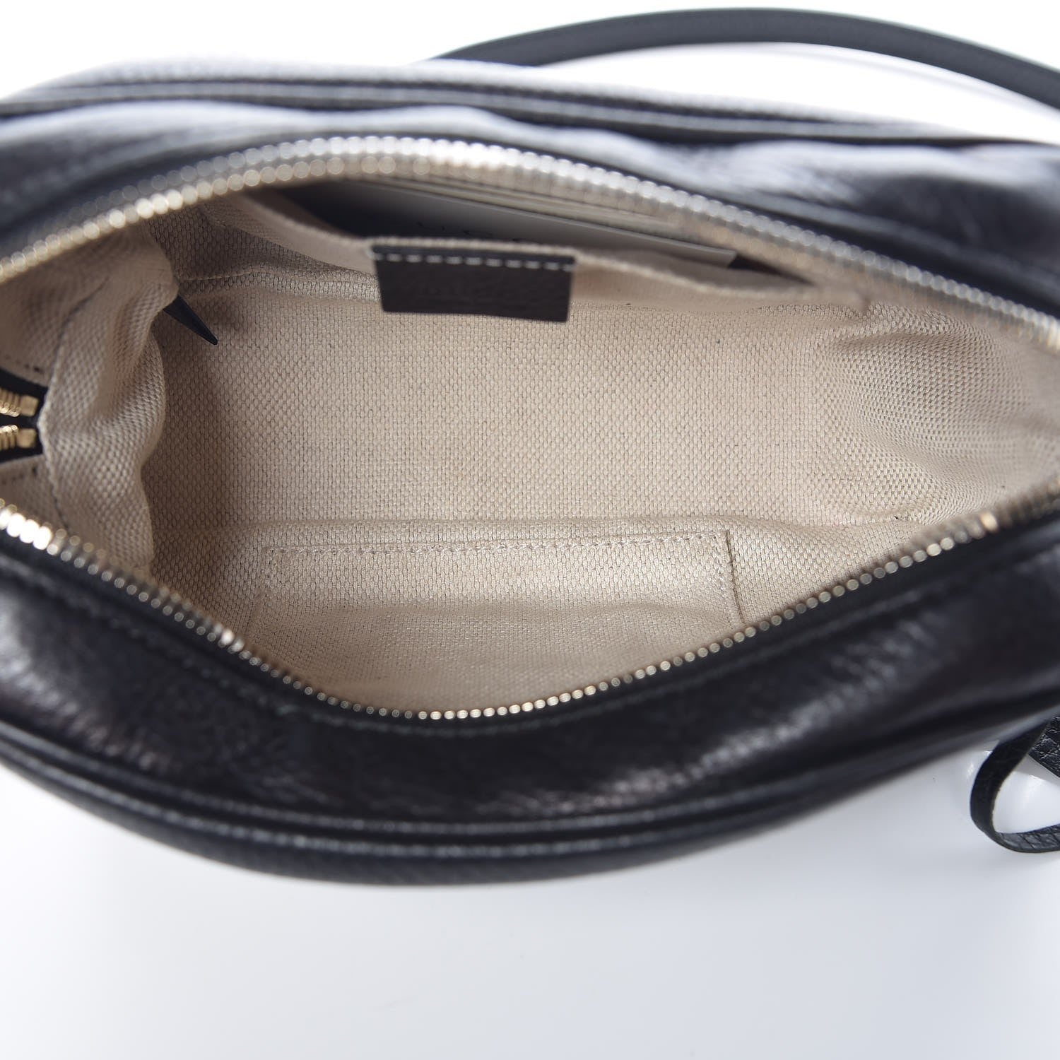 Gucci Pebbled Calfskin Small Soho Disco Bag Black 5 of 7