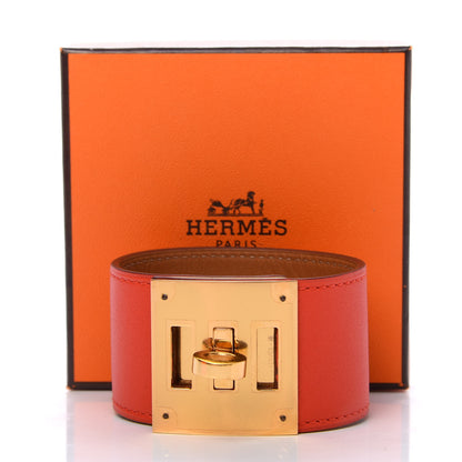 Hermes Swift Kelly Dog Bracelet Capucine 6 of 6