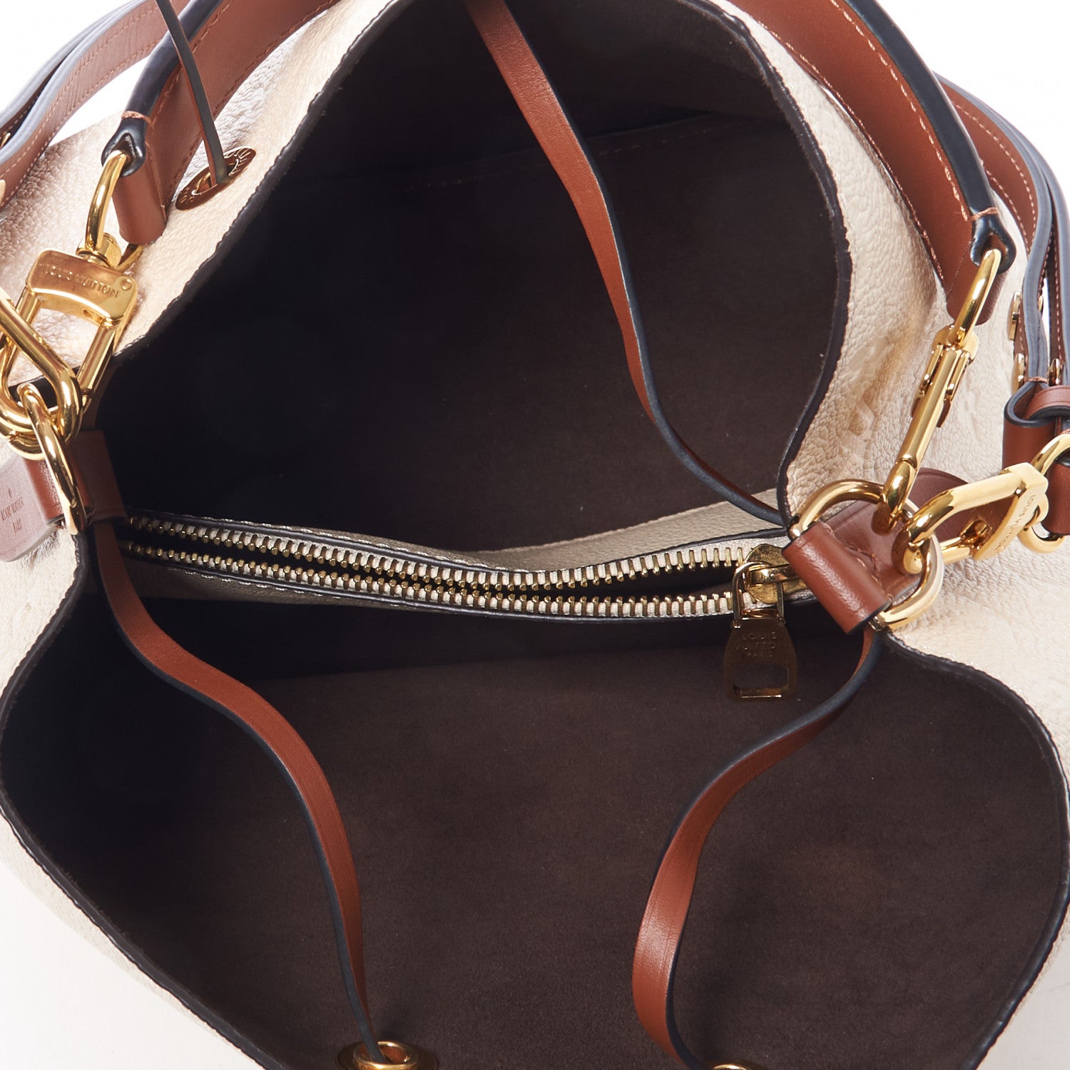 Louis Vuitton Empreinte Neonoe MM Cream 6 of 8