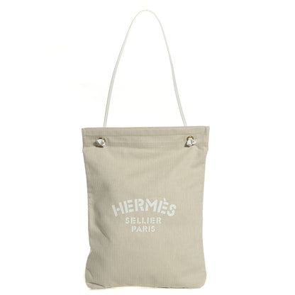 Hermes Cotton Aline GM White 1 of 10