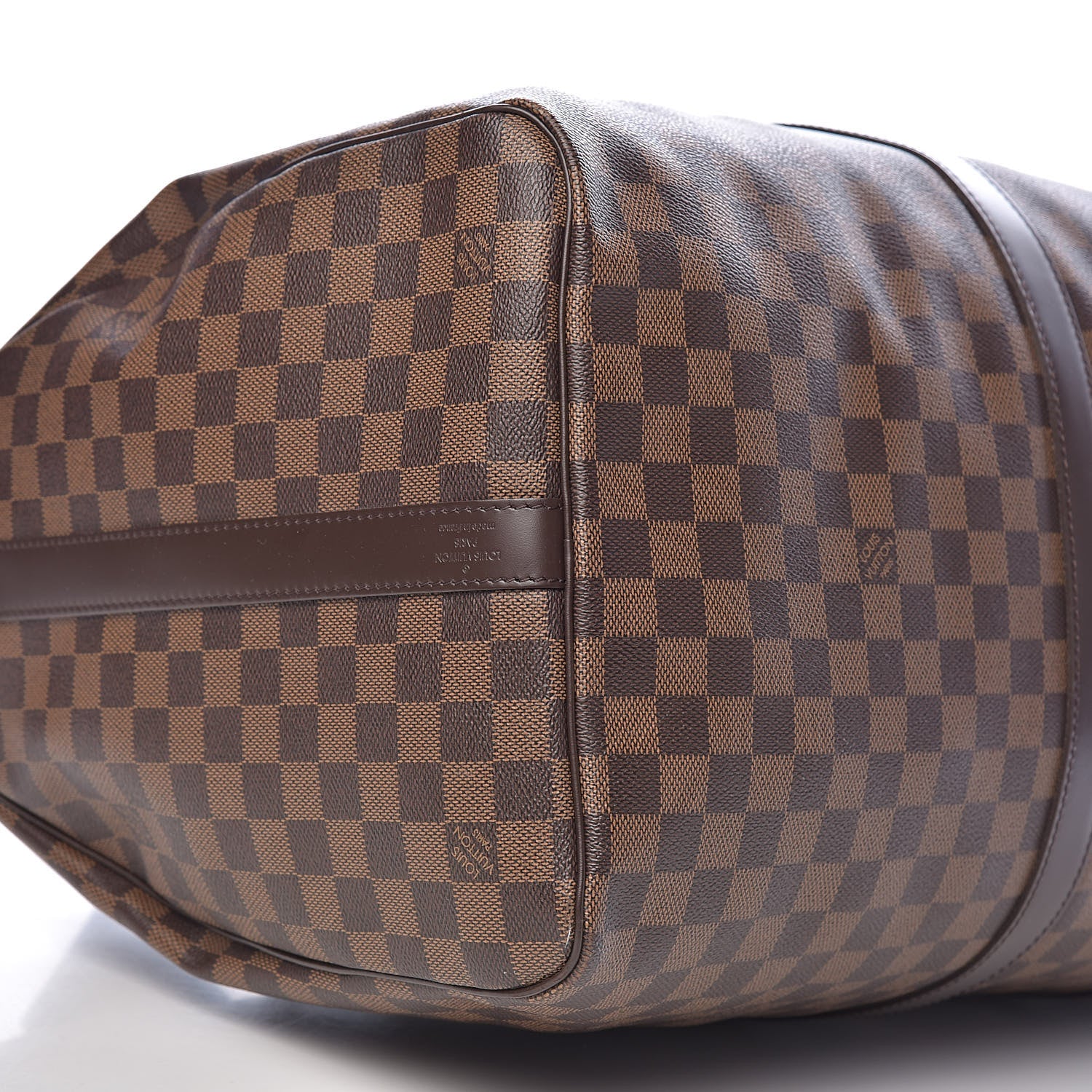 Louis Vuitton Damier Ebene Keepall Bandouliere 55 10 of 13