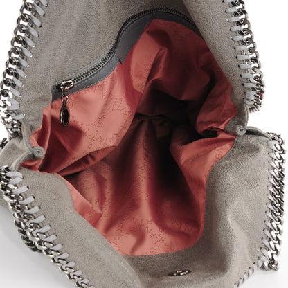 Stella McCartney Shaggy Deer Falabella Fold Over Tote Grey 5 of 8