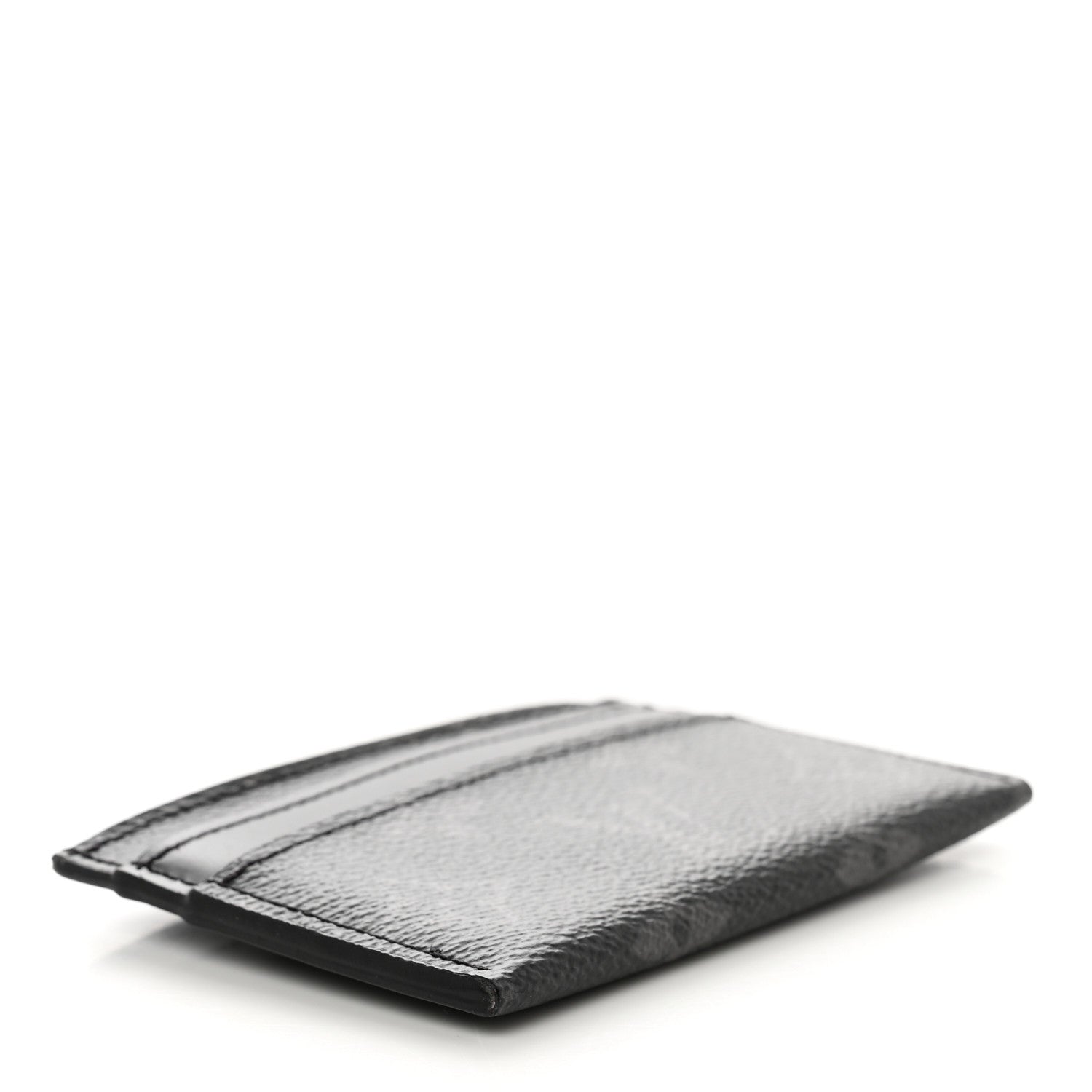 Louis Vuitton LOUIS VUITTON Monogram Eclipse Porte-Cartes Double Card Holder 4 of 7