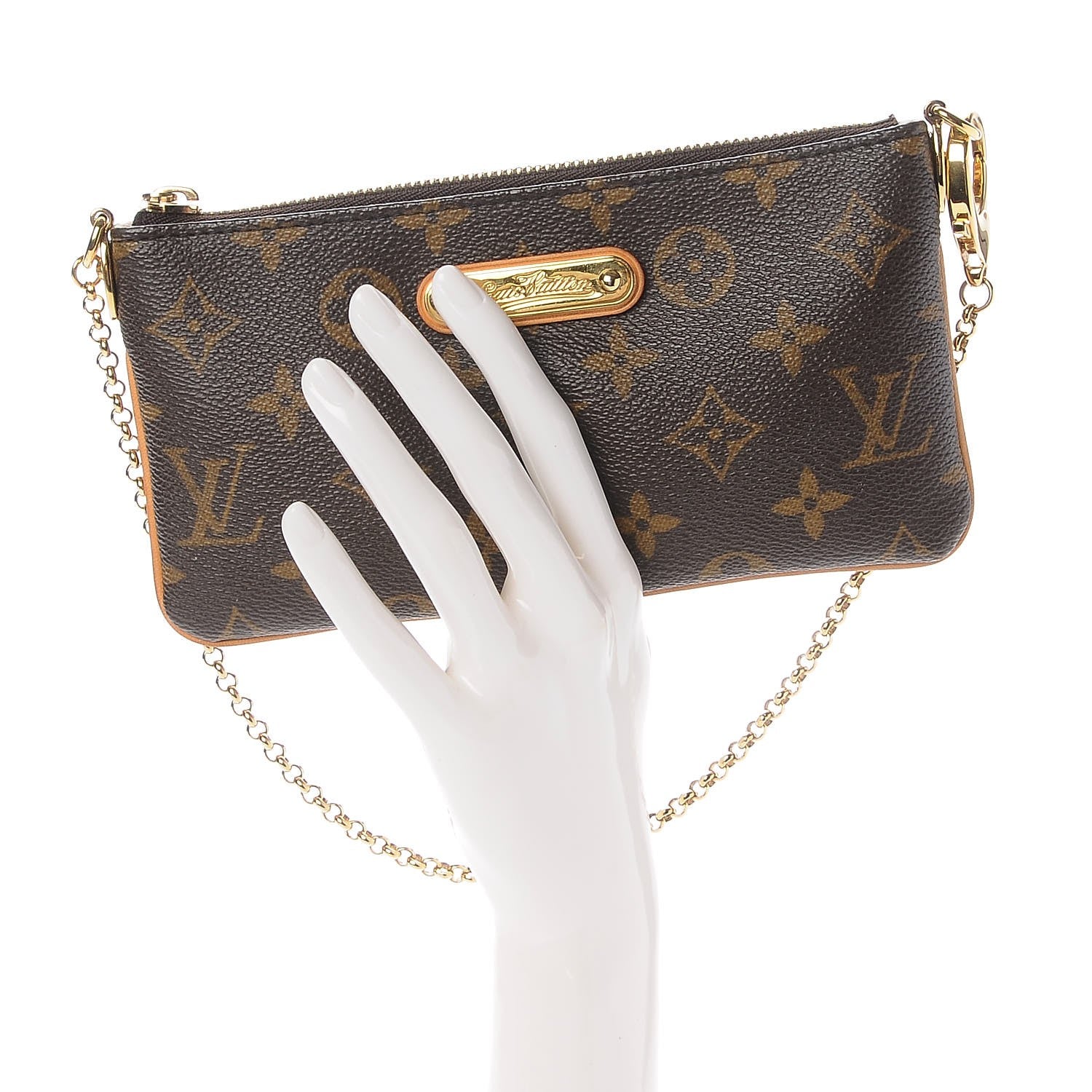 Louis Vuitton Monogram Pochette Milla MM 2 of 8