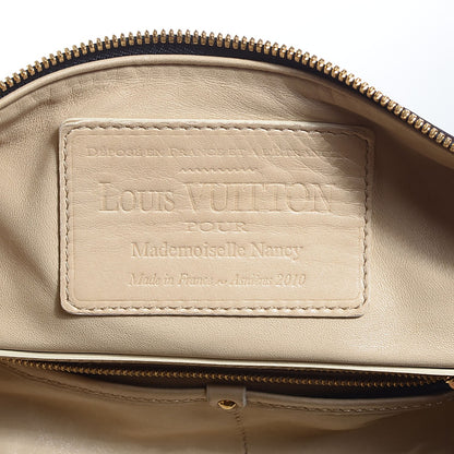 Louis Vuitton Calfskin Sac Louis Bleu 6 of 7